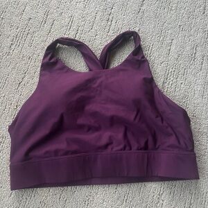 Size large Fabletics  Purple Women's Sports Bra
